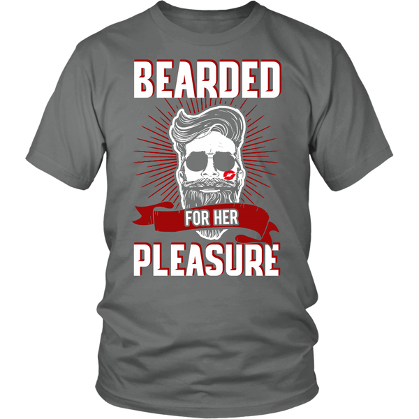 Bearded for Her Pleasure- Shirts, Long Sleeve, Hoodie, Tanks, Sweatshirt