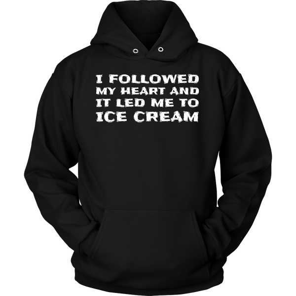 Led Me To Ice Cream- Shirts, Long Sleeve, Hoodie, Tanks, Sweatshirt