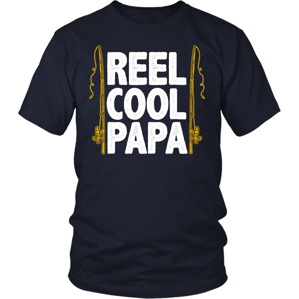 Reel Cool Papa- Shirts, Long Sleeve, Hoodie, Tanks, Sweatshirt