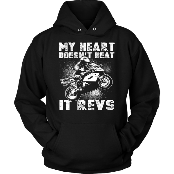 My Heart Revs- Shirts, Long Sleeve, Hoodie, Tanks, Sweatshirt