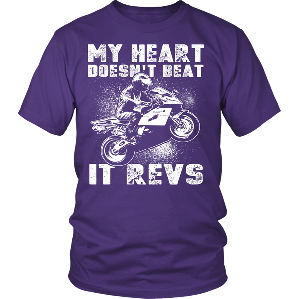 My Heart Revs- Shirts, Long Sleeve, Hoodie, Tanks, Sweatshirt