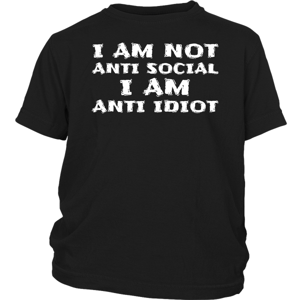 Anti Idiot- Shirts, Long Sleeve, Hoodie, Tanks, Sweatshirt