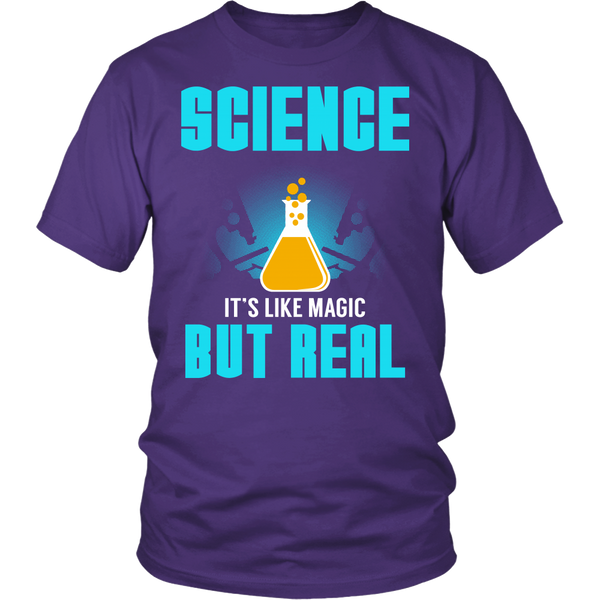 Science Real Magic- Shirts, Long Sleeve, Hoodie, Tanks, Sweatshirt