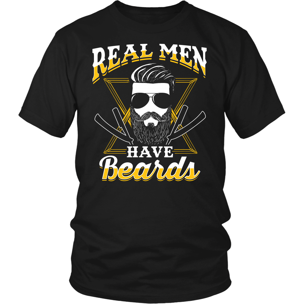 Real Men Have Beards- Shirts, Long Sleeve, Hoodie, Tanks, Sweatshirt