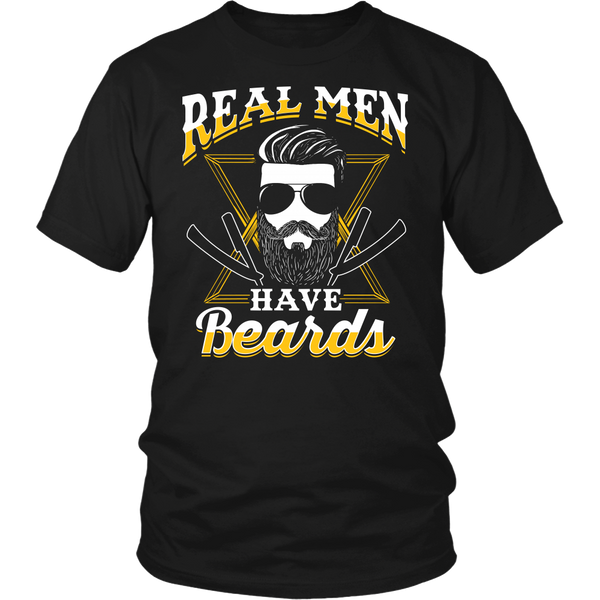 Real Men Have Beards- Shirts, Long Sleeve, Hoodie, Tanks, Sweatshirt