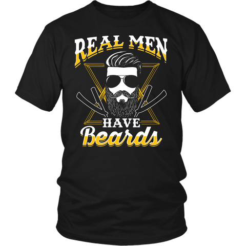 Real Men Have Beards- Shirts, Long Sleeve, Hoodie, Tanks, Sweatshirt