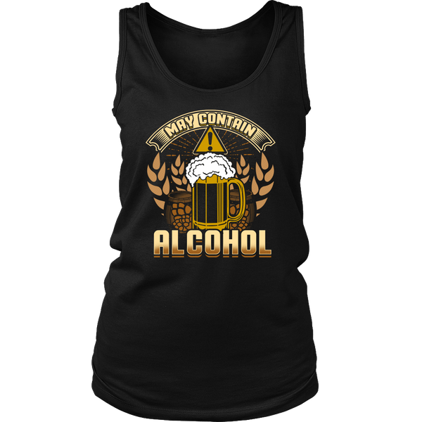 May Contain Alcohol- Shirts, Long Sleeve, Hoodie, Tanks, Sweatshirt