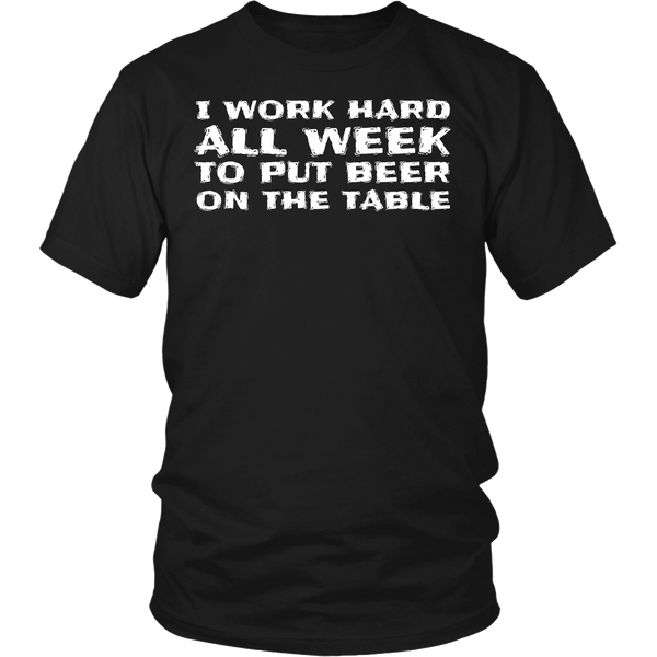 Put Beer On The Table- Shirts, Long Sleeve, Hoodie, Tanks, Sweatshirt