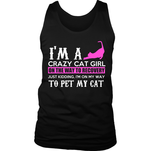 Crazy Cat Girl- Shirts, Long Sleeve, Hoodie, Tanks, Sweatshirt