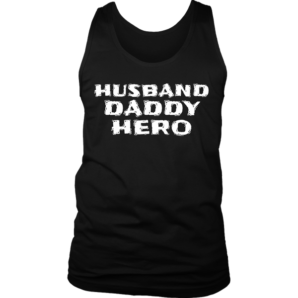 Husband Daddy Hero- Shirts, Long Sleeve, Hoodie, Tanks, Sweatshirt