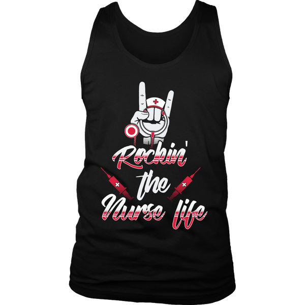 Rockin' The Nurse Life- Shirts, Long Sleeve, Hoodie, Tanks, Sweatshirt