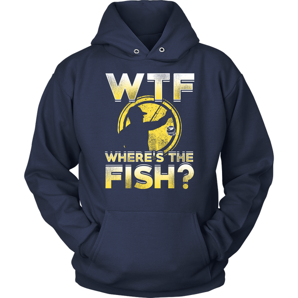 Where's The Fish? Shirts, Long Sleeve, Hoodie, Tanks, Sweatshirt