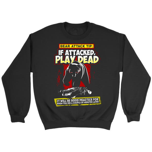 Bear Attack Tip- Shirts, Long Sleeve, Hoodie, Tanks, Sweatshirt