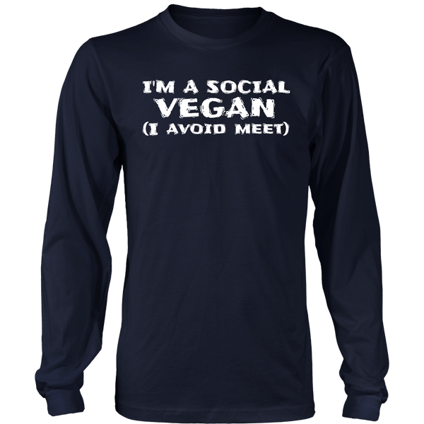 Social Vegan- Shirts, Long Sleeve, Hoodie, Tanks, Sweatshirt