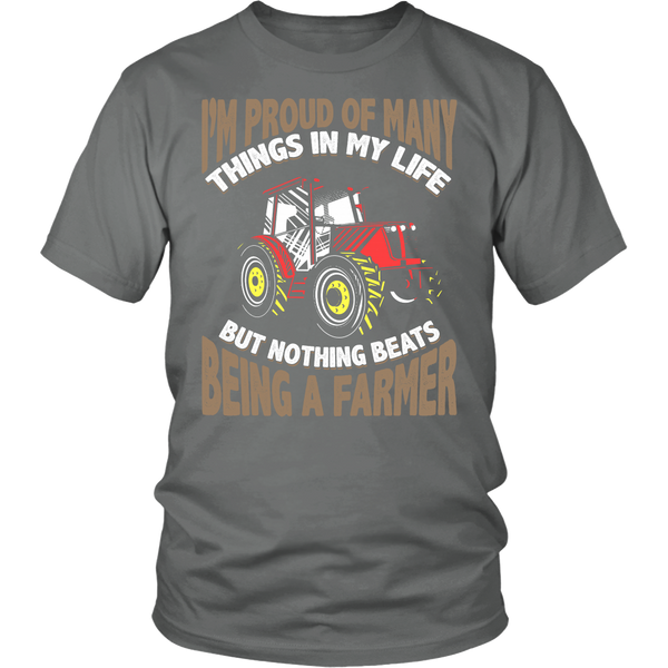 Proud Farmer- Shirts, Long Sleeve, Hoodie, Tanks, Sweatshirt