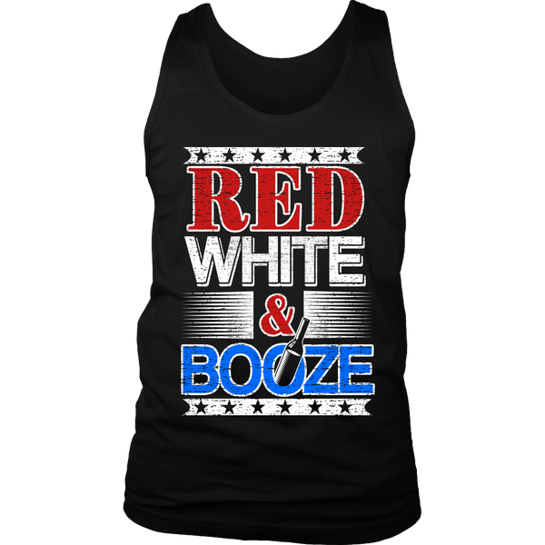 Red White Booze- Shirts, Long Sleeve, Hoodie, Tanks, Sweatshirt