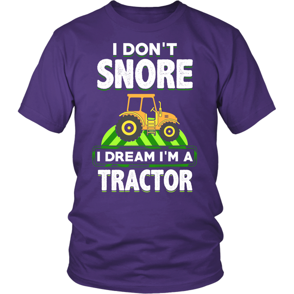 I Dream I'm a Tractor- Shirts, Long Sleeve, Hoodie, Tanks, Sweatshirt