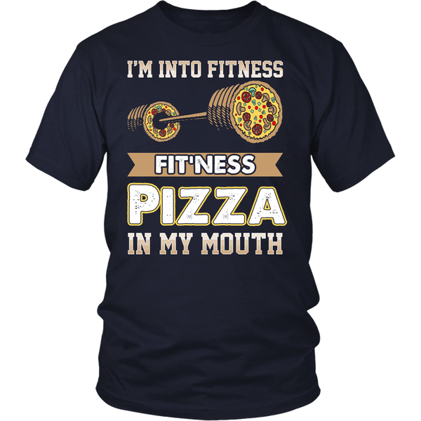 Fitness Pizza- Shirts, Long Sleeve, Hoodie, Tanks, Sweatshirt