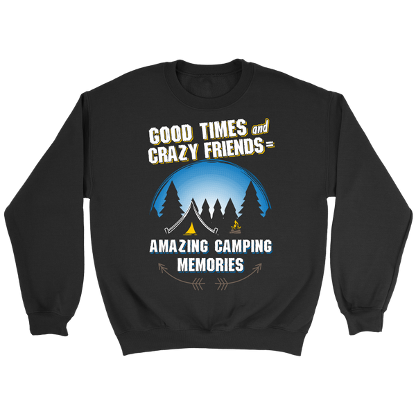 Amazing Camping Memories- Shirts, Long Sleeve, Hoodie, Tanks, Sweatshirt