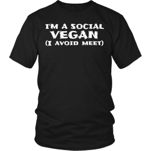 Social Vegan- Shirts, Long Sleeve, Hoodie, Tanks, Sweatshirt