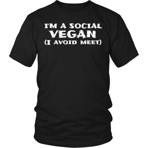 Social Vegan- Shirts, Long Sleeve, Hoodie, Tanks, Sweatshirt