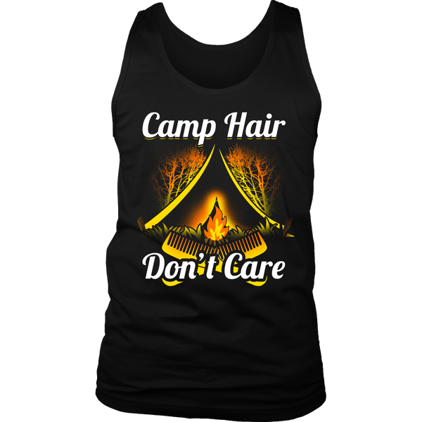 Camp Hair Don't Care- Shirts, Long Sleeve, Hoodie, Tanks, Sweatshirt