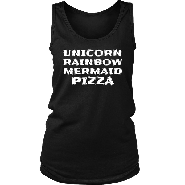 Unicorn Rainbow Mermaid Pizza- Shirts, Long Sleeve, Hoodie, Tanks, Sweatshirt