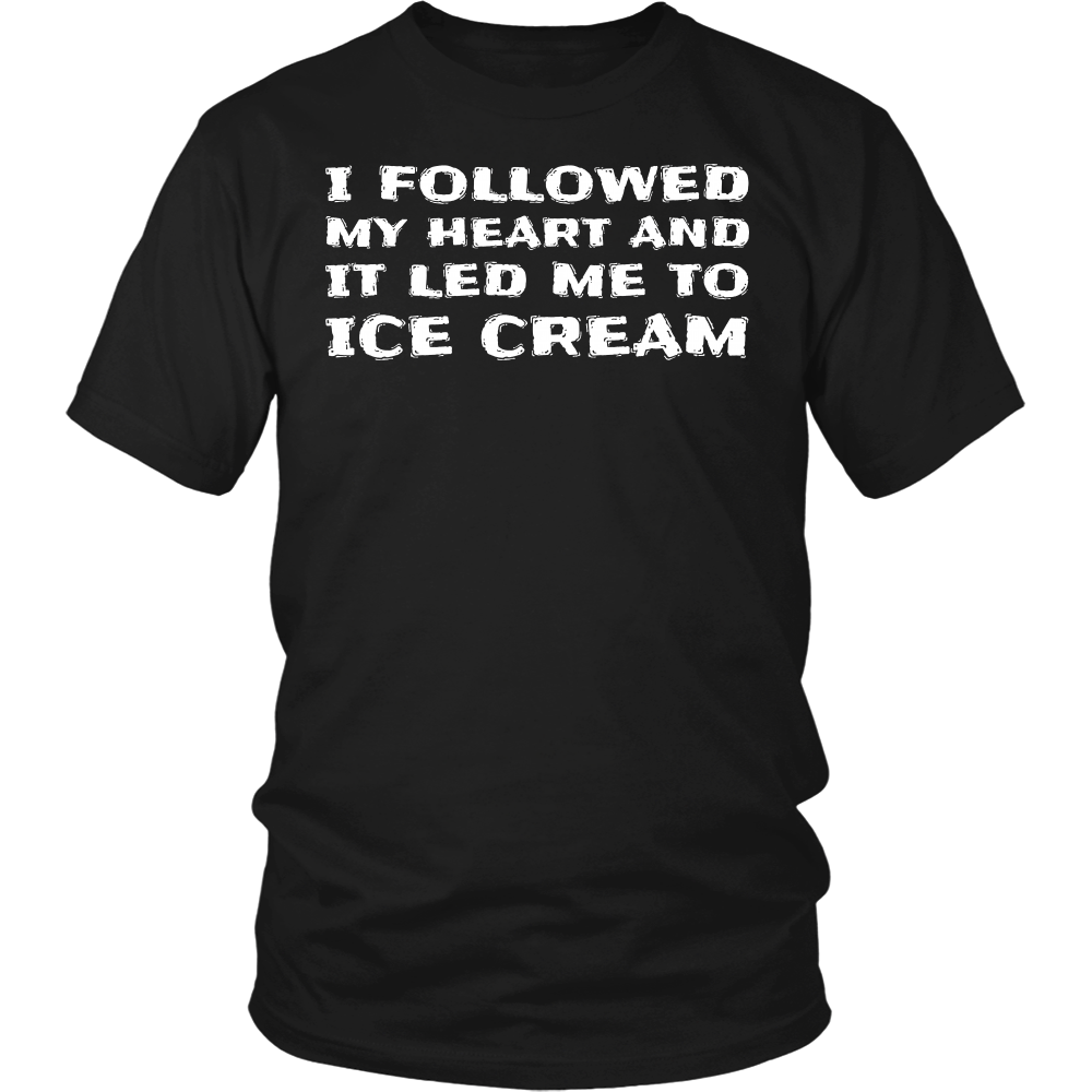 Led Me To Ice Cream- Shirts, Long Sleeve, Hoodie, Tanks, Sweatshirt