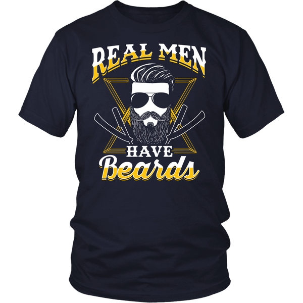 Real Men Have Beards- Shirts, Long Sleeve, Hoodie, Tanks, Sweatshirt