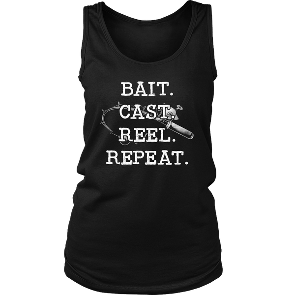 Bait Cast Reel Repeat- Shirts, Long Sleeve, Hoodie, Tanks, Sweatshirt