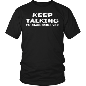 Keep Talking- Shirts, Long Sleeve, Hoodie, Tanks, Sweatshirt