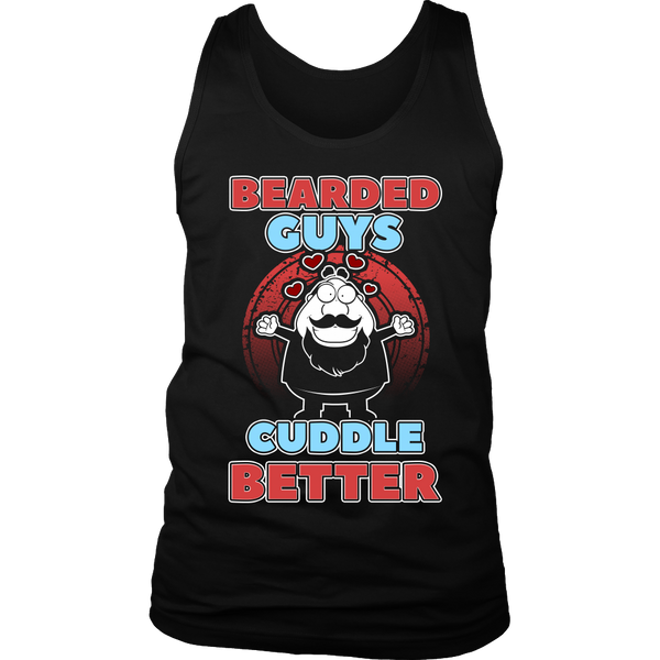 Bearded Guys Cuddle Better- Shirts, Long Sleeve, Hoodie, Tanks, Sweatshirt