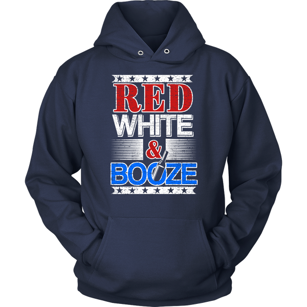 Red White Booze- Shirts, Long Sleeve, Hoodie, Tanks, Sweatshirt