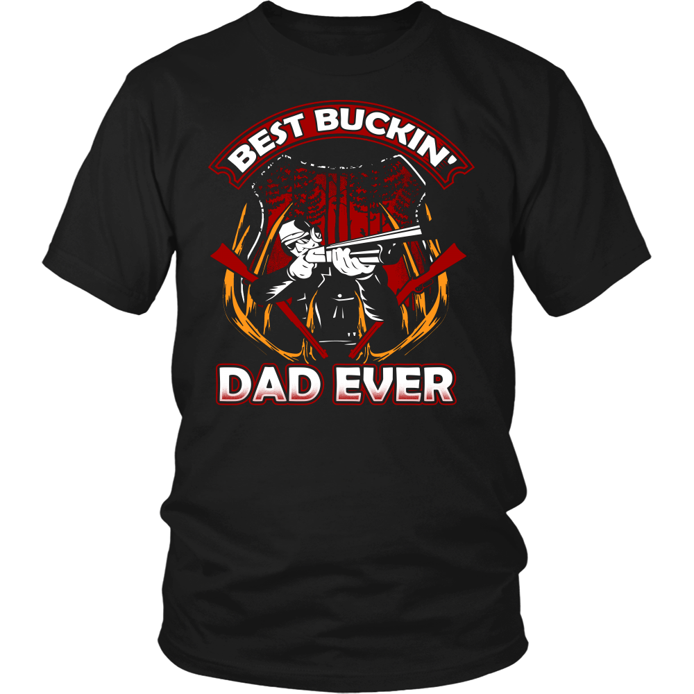 Best Buckin' Dad Ever- Shirts, Long Sleeve, Hoodie, Tanks, Sweatshirt