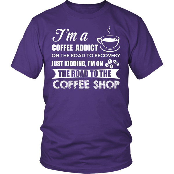 Coffee Addict- Shirts, Long Sleeve, Hoodie, Tanks, Sweatshirt