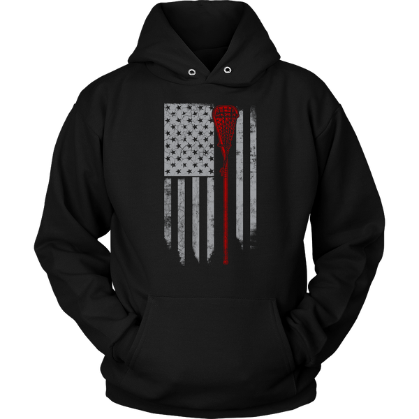 Lacrosse Flag- Shirts, Long Sleeve, Hoodie, Tanks, Sweatshirt