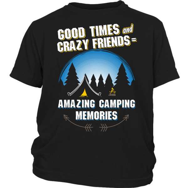 Amazing Camping Memories- Shirts, Long Sleeve, Hoodie, Tanks, Sweatshirt