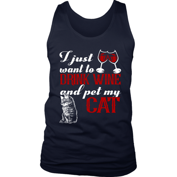 Wine and Cat- Shirts, Long Sleeve, Hoodie, Tanks, Sweatshirt