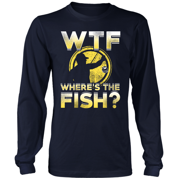 Where's The Fish? Shirts, Long Sleeve, Hoodie, Tanks, Sweatshirt