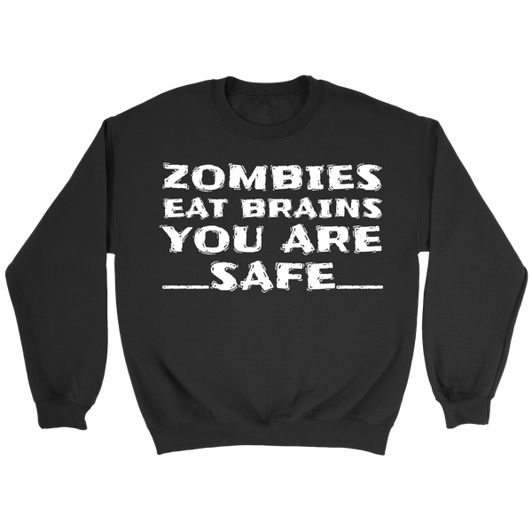 Zombies Eat Brains- Shirts, Long Sleeve, Hoodie, Tanks, Sweatshirt