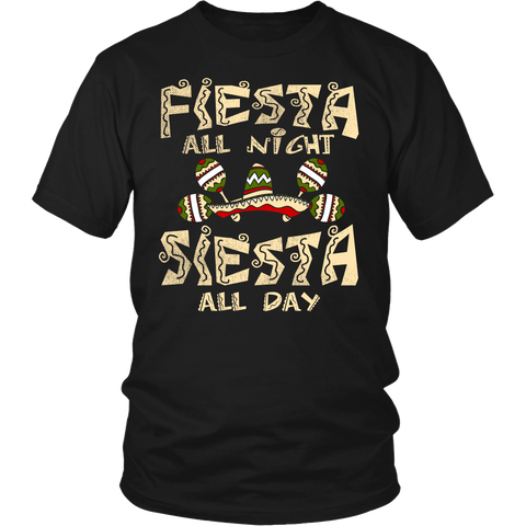 Siesta All Day- Shirts, Long Sleeve, Hoodie, Tanks, Sweatshirt