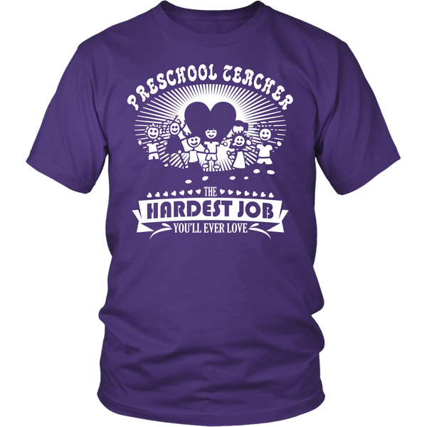 Preschool Teacher- Shirts, Long Sleeve, Hoodie, Tanks, Sweatshirt