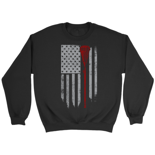 Lacrosse Flag- Shirts, Long Sleeve, Hoodie, Tanks, Sweatshirt