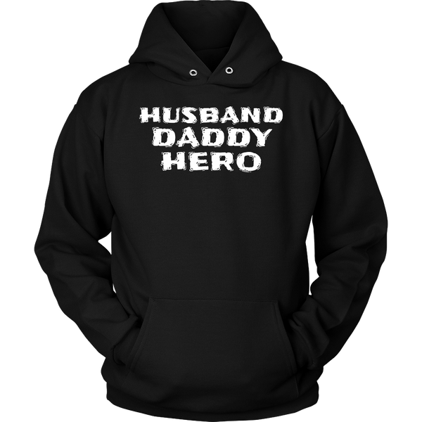 Husband Daddy Hero- Shirts, Long Sleeve, Hoodie, Tanks, Sweatshirt