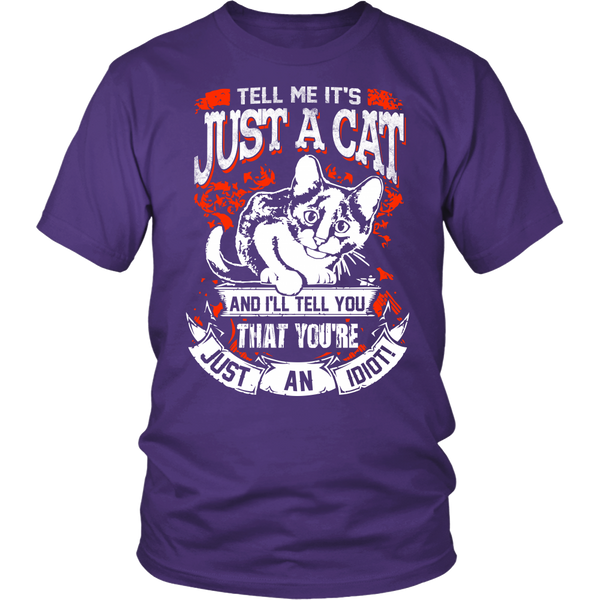 Not Just a Cat- Shirts, Long Sleeve, Hoodie, Tanks, Sweatshirt