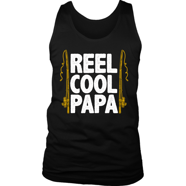 Reel Cool Papa- Shirts, Long Sleeve, Hoodie, Tanks, Sweatshirt