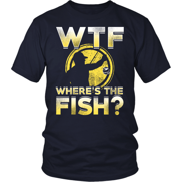 Where's The Fish? Shirts, Long Sleeve, Hoodie, Tanks, Sweatshirt