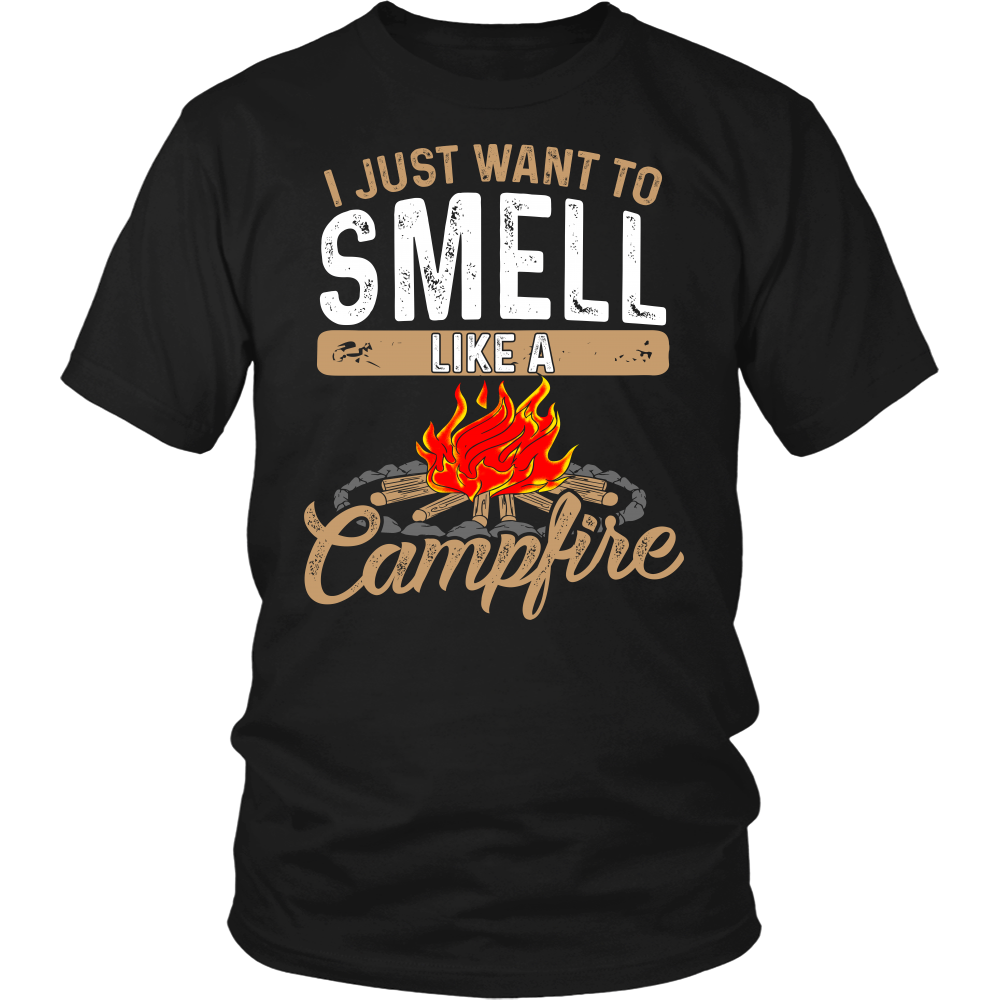 Smell Like a Campfire- Shirts, Long Sleeve, Hoodie, Tanks, Sweatshirt