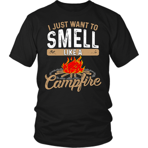 Smell Like a Campfire- Shirts, Long Sleeve, Hoodie, Tanks, Sweatshirt