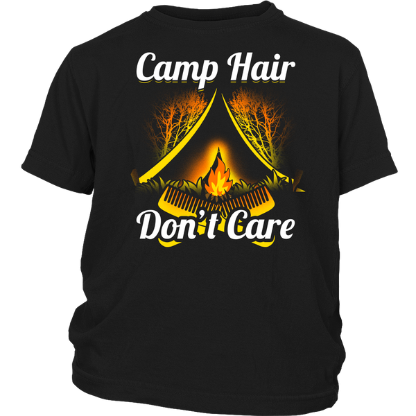 Camp Hair Don't Care- Shirts, Long Sleeve, Hoodie, Tanks, Sweatshirt